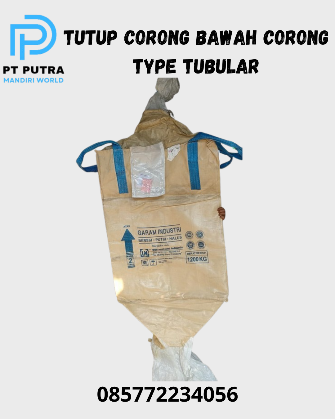 type tubular warna coklat