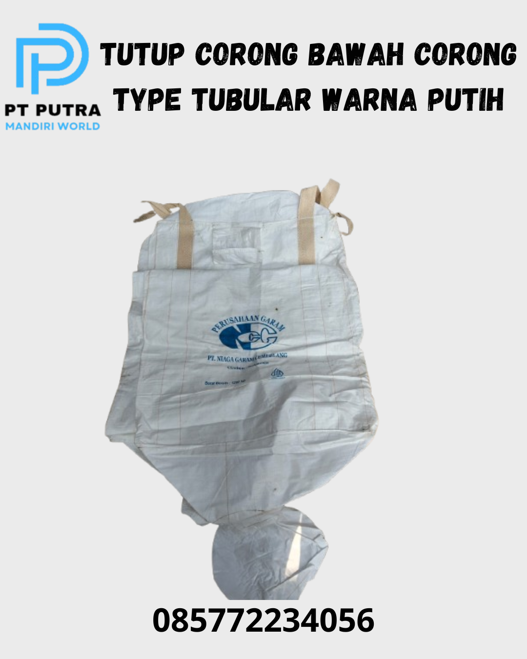 type tubular warna putih